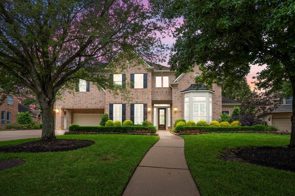 Gorgeous 102 Manor Lake Estates Drive is located in the gated Manor Estates section of Gleannloch Farms and is surrounded by beautiful mature landscaping, on one of the largest lots in the section.