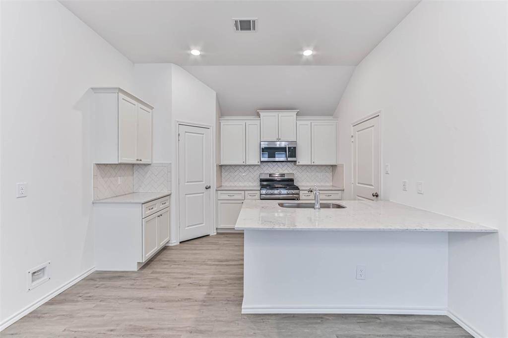 The heart of the home, the kitchen, is a chef's dream