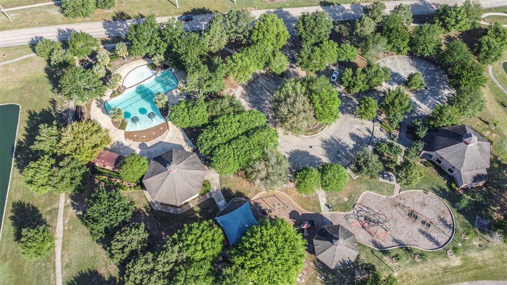 Park and Pool Across the Lake