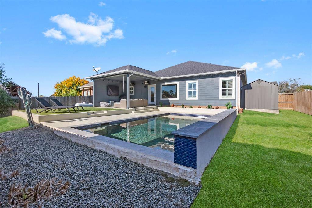 Your very own backyard oasis.