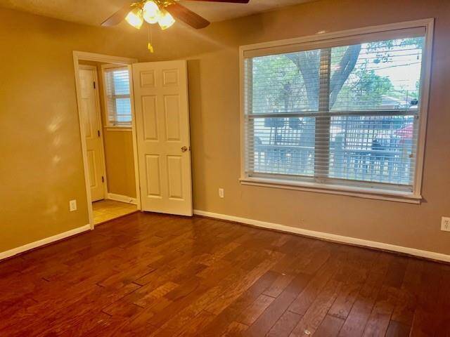 Primary Bedroom with Hardwood floors