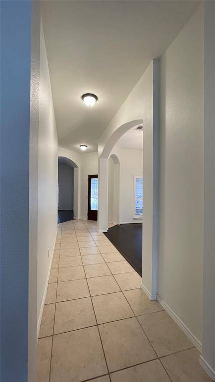 Hallway/Entrance/Dining room on the right/ Study on the left