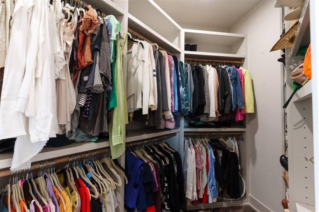 Custom Closet with area for shoes, purses and accessories!