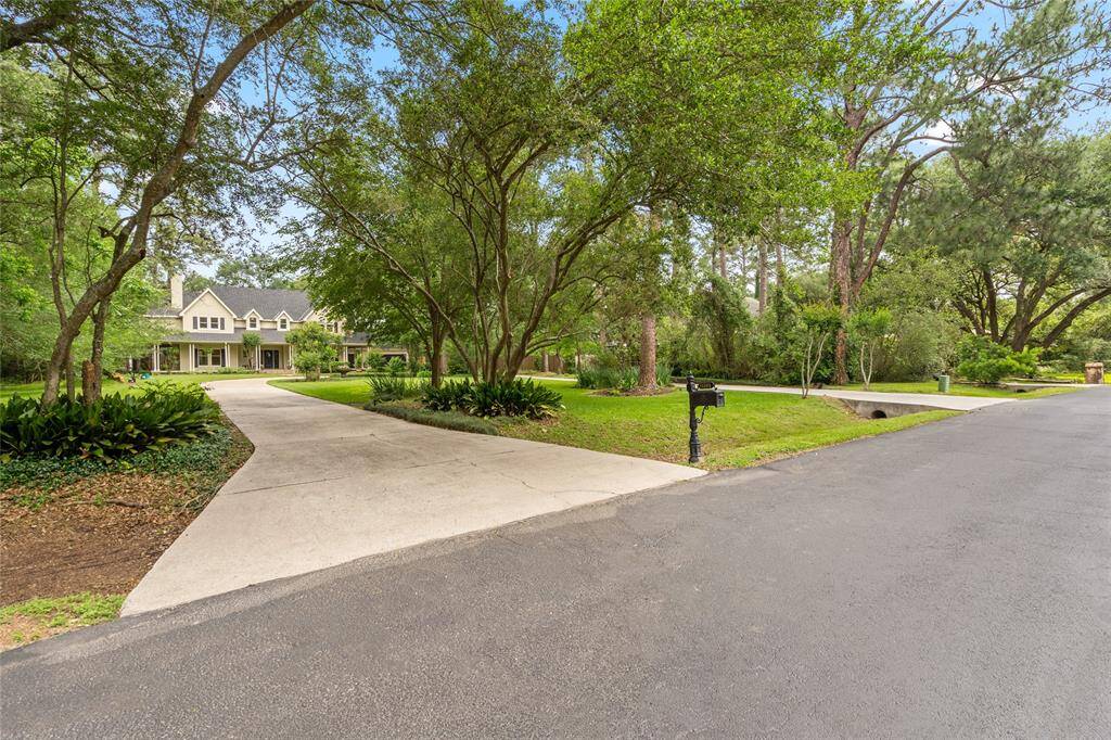 View of spacious front yard from the street