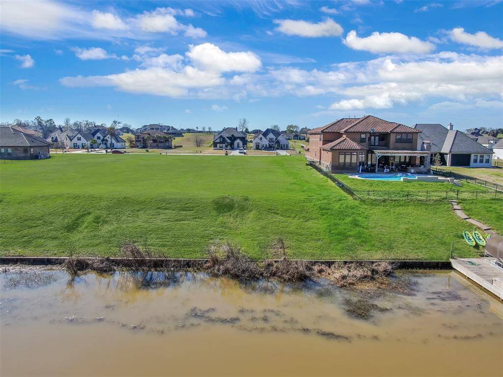 This is an aerial view of a spacious property