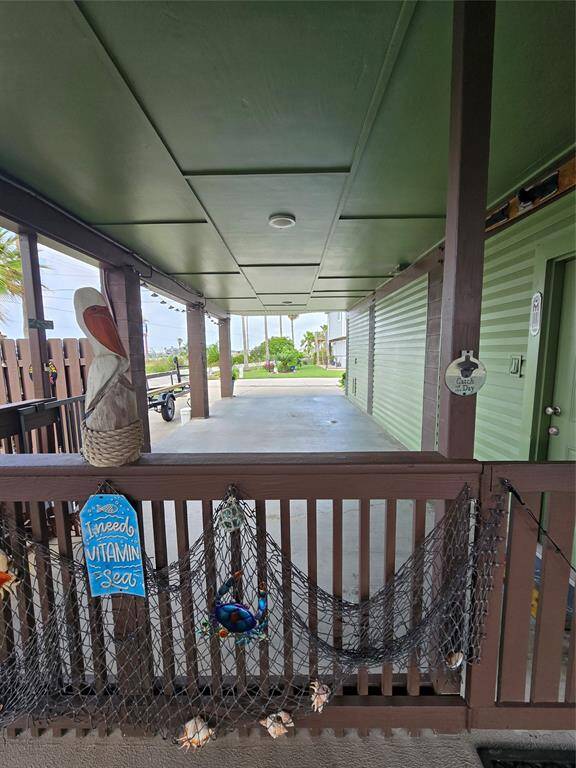 Covered parking Bay