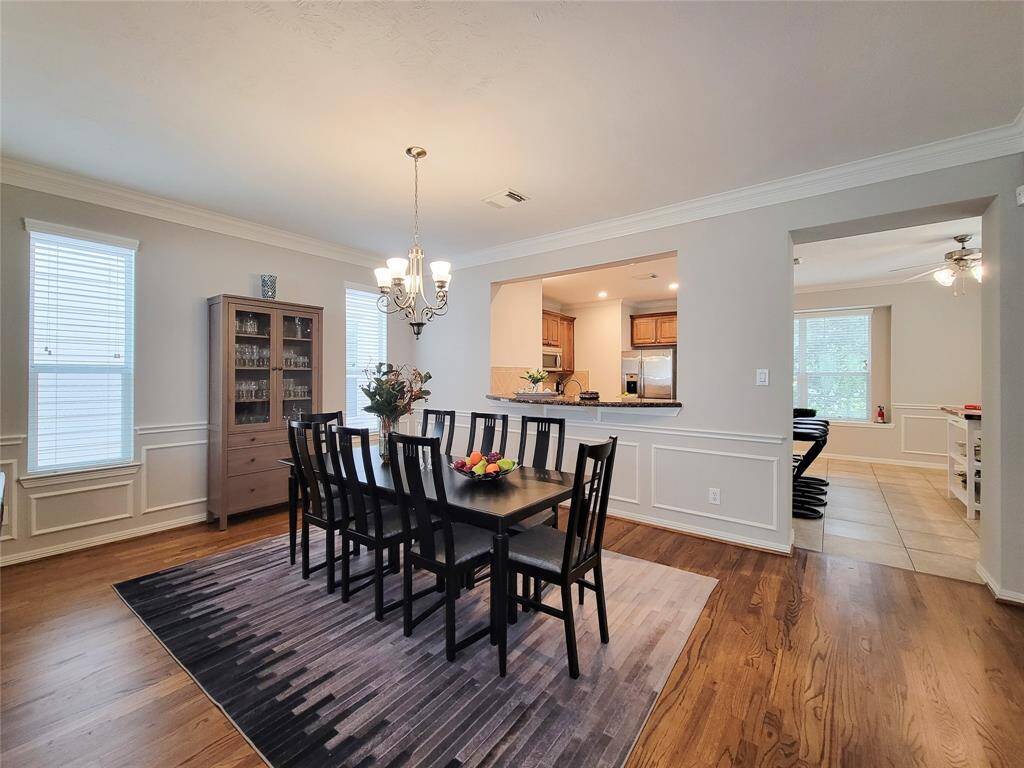View of Dining Room area..