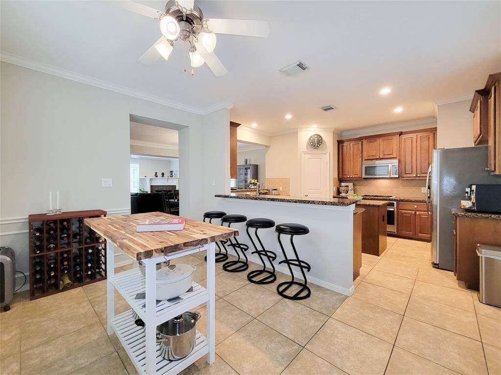 View of Breakfast Bar and Breakfast Room..