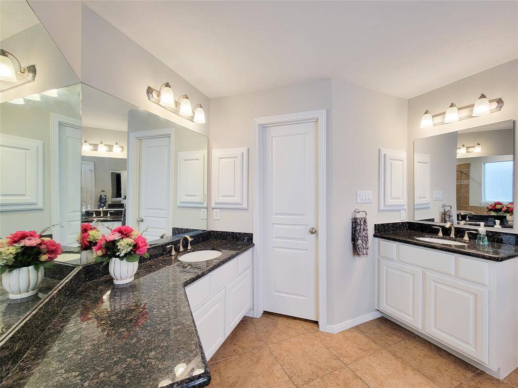 His and hers Vanity..