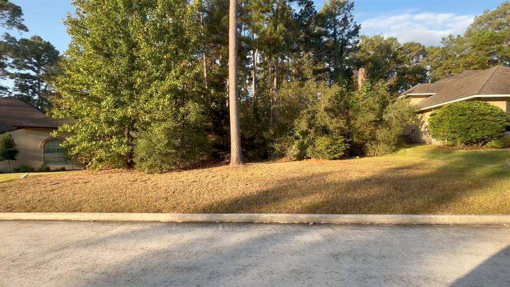 Pre-construction view of the the lot
