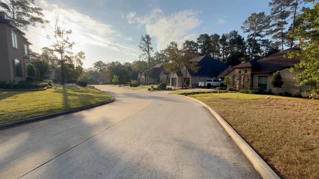Street view in prestigious section 40. Lot faces to the East, secluded in shade.