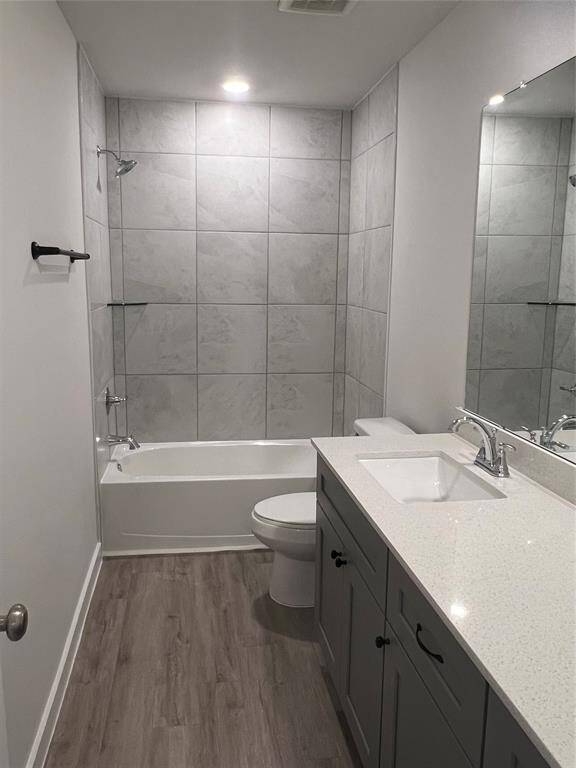 This charming bathroom offers a perfect blend of style and functionality