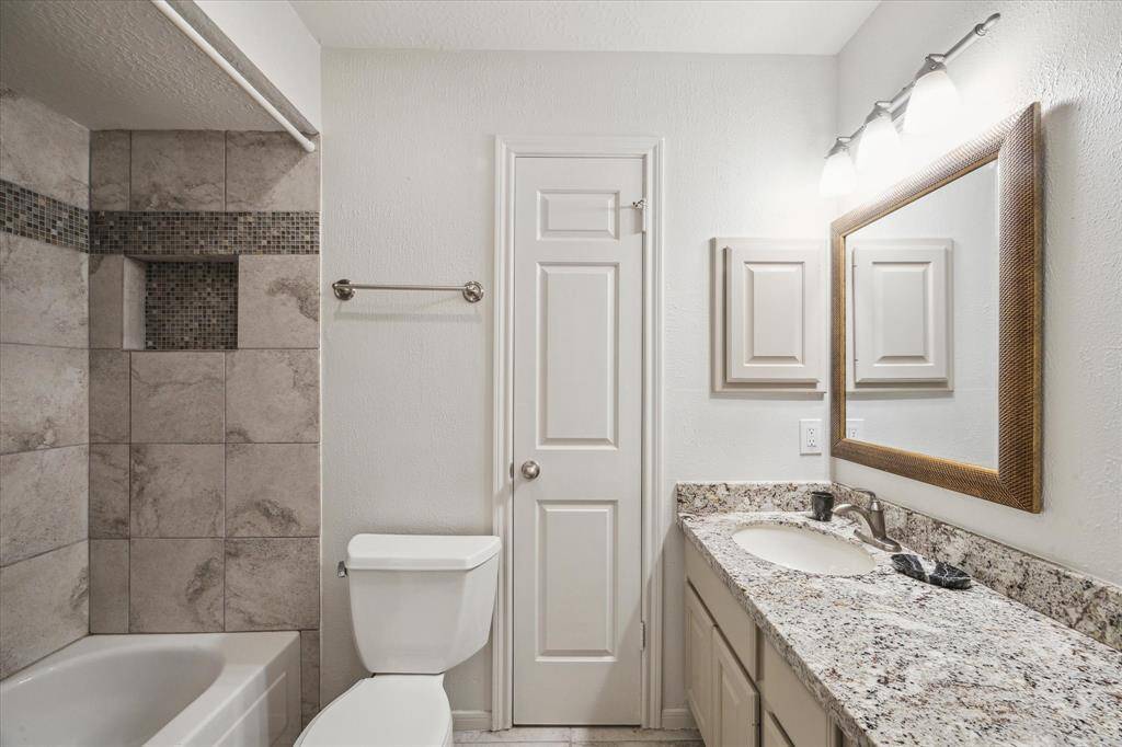 Shared secondary bathroom