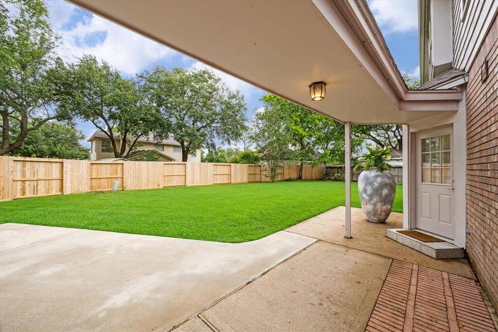 New fence