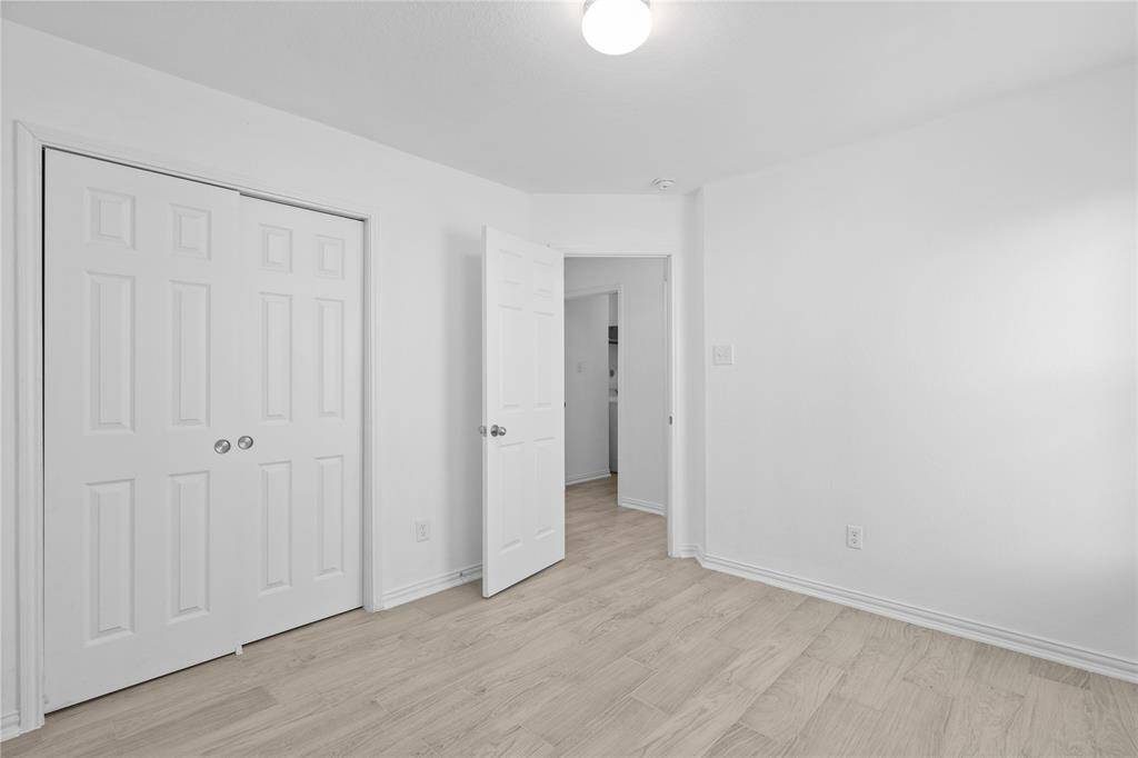 Primary Suite view shows the entry into the Primary Enuite and entry into the family room.
