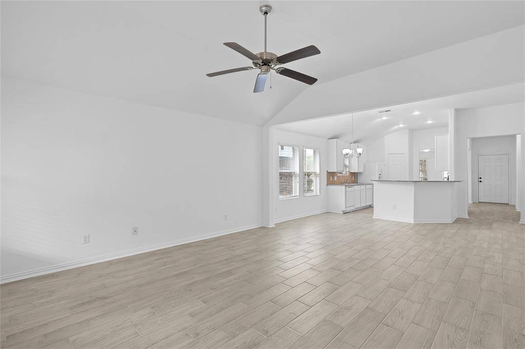 Family room & Dining area. Open concept allows you to plan your space!