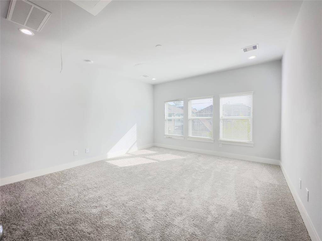 Second floor spacious primary bedroom