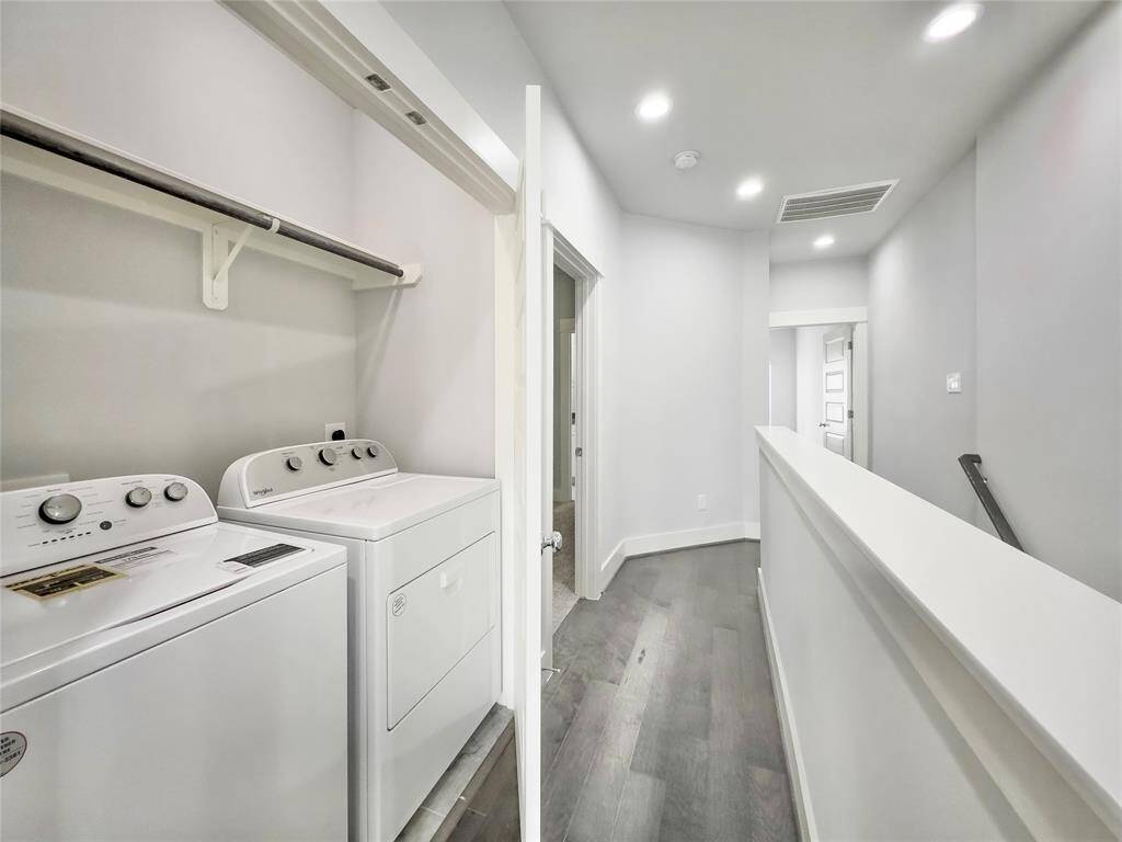 Laundry area