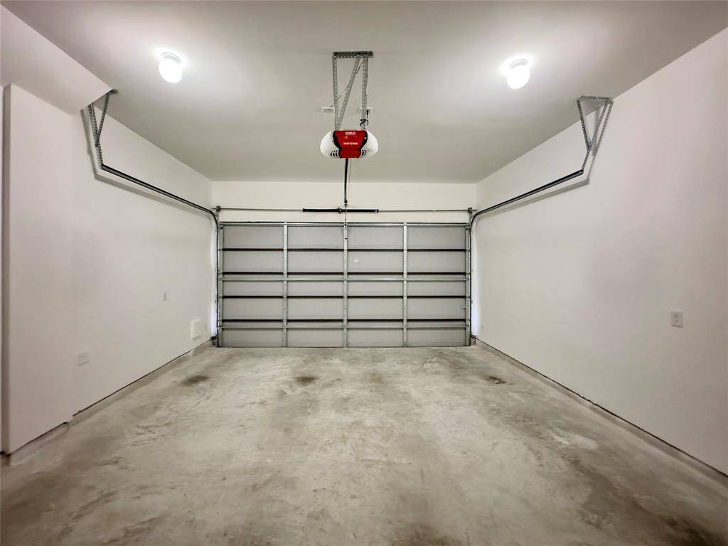 Two car garage