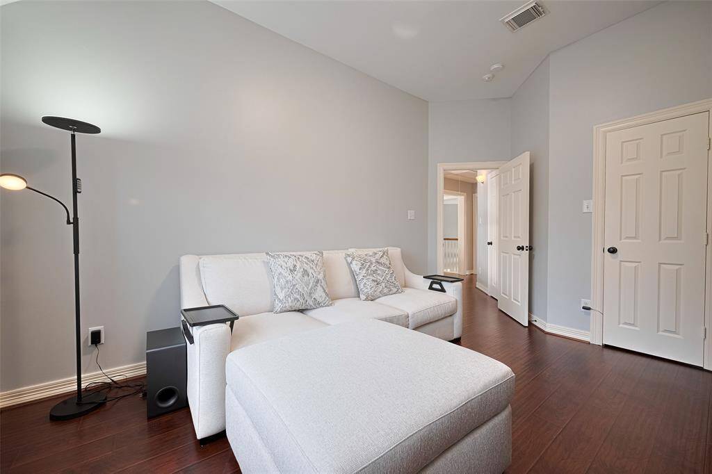 Alternate view of the fourth bedroom to the upstairs landing.