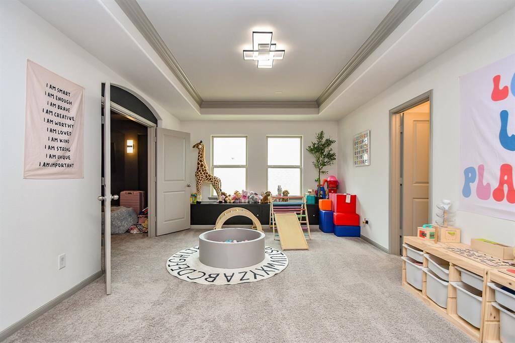 Game room upstairs for kids to play!