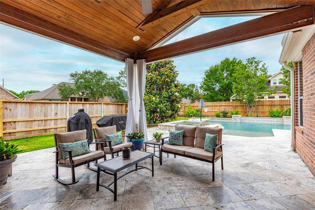 perfect spot for game watching, grilling, reading and so much more