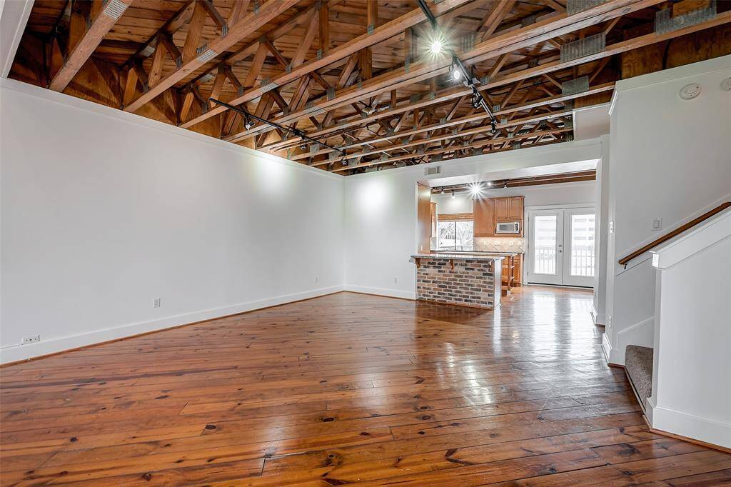 Feel like you are in a NY loft in this unique home.