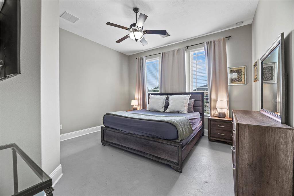 Being hospitable in this home is simple, easy, and very much appreciated by guests! This bedroom is conveniently located on the first floor.