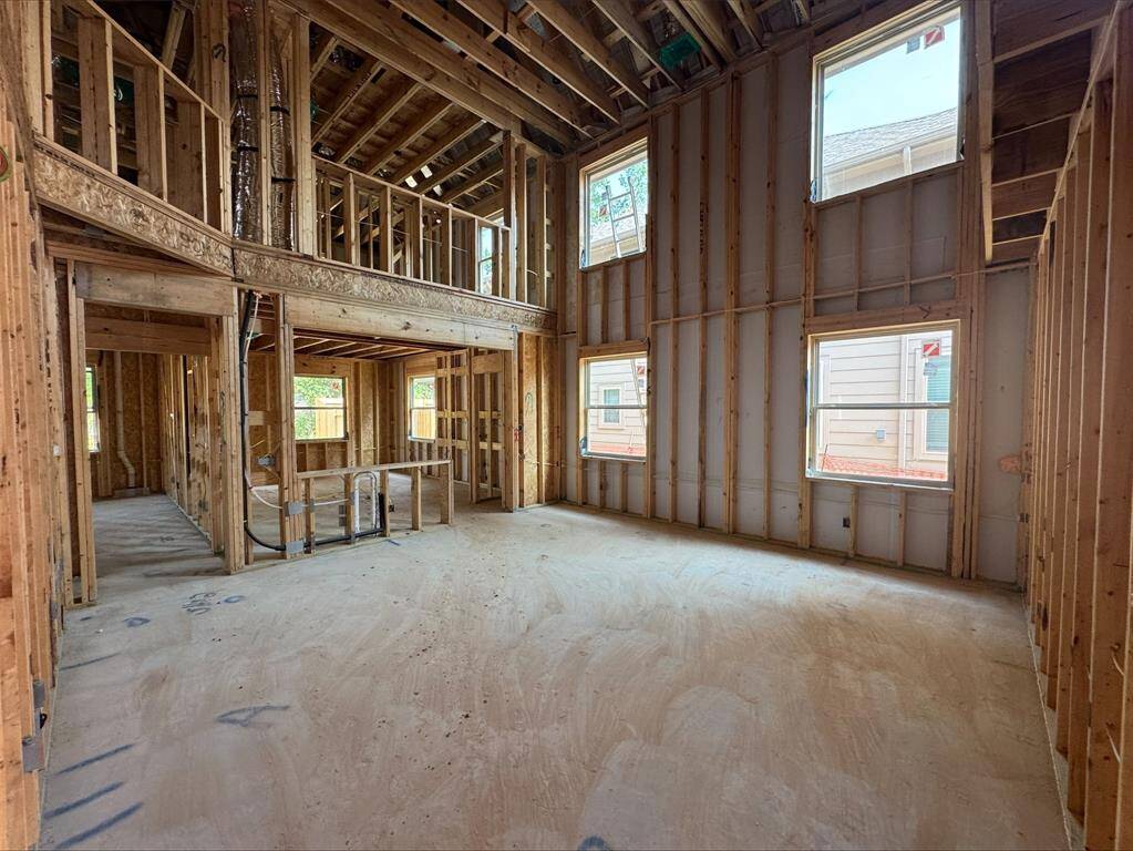 Impressive great room -still under construction!