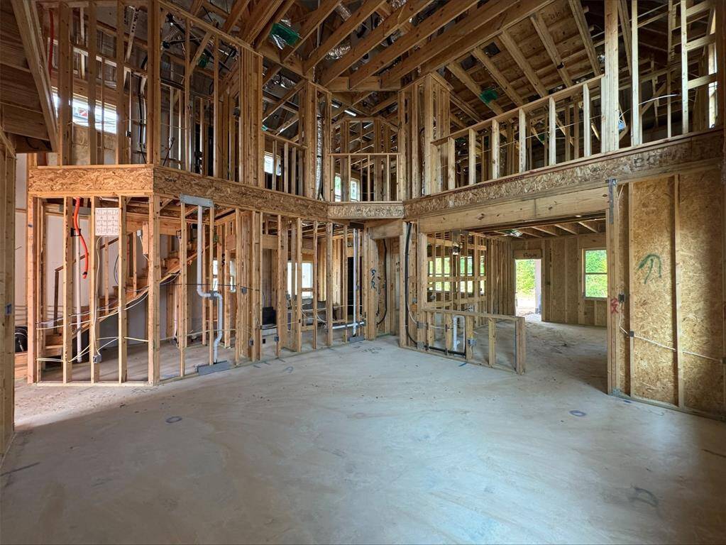 Open floor plan -still under construction!
