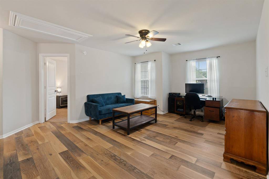 Spacious flex room – ideal for a home office, playroom, or media room