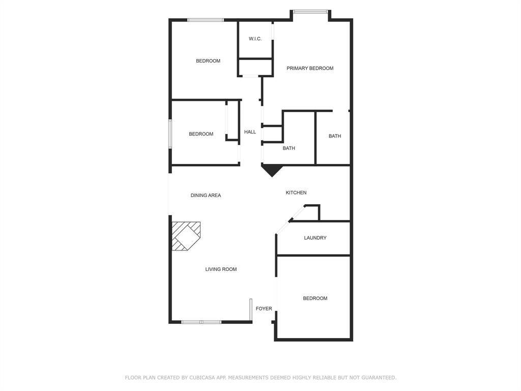 This floor plan shows 4 bedrooms, but the room to the right of the foyer is really an extra/flex room bc it doesn't have a closet. A closet could be added easily or it could be used as a study, media or exercise room.  This is just a flexible floor plan
