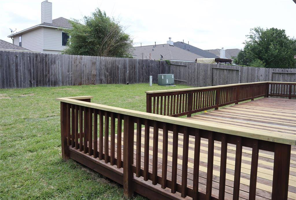 Huge deck