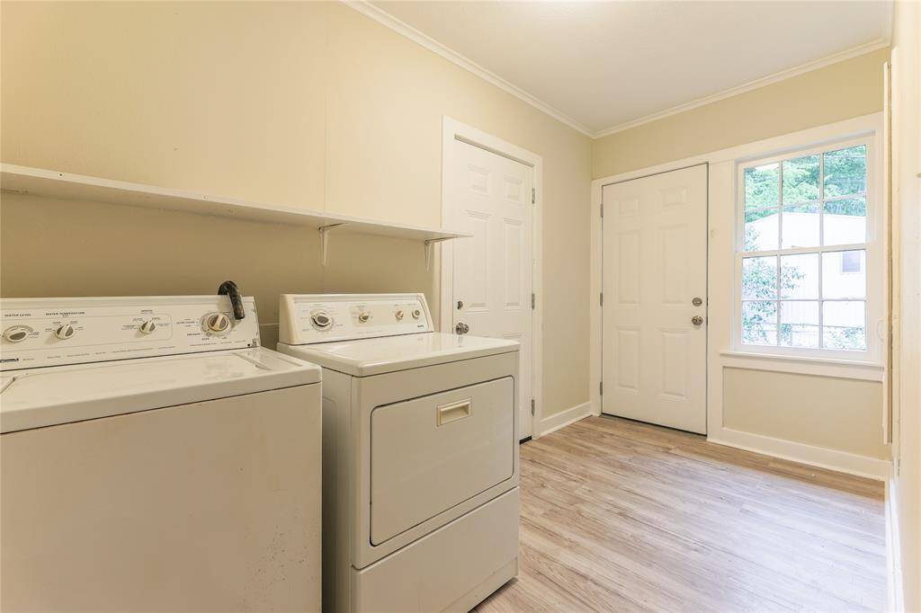 Washer and Dryer included with the home