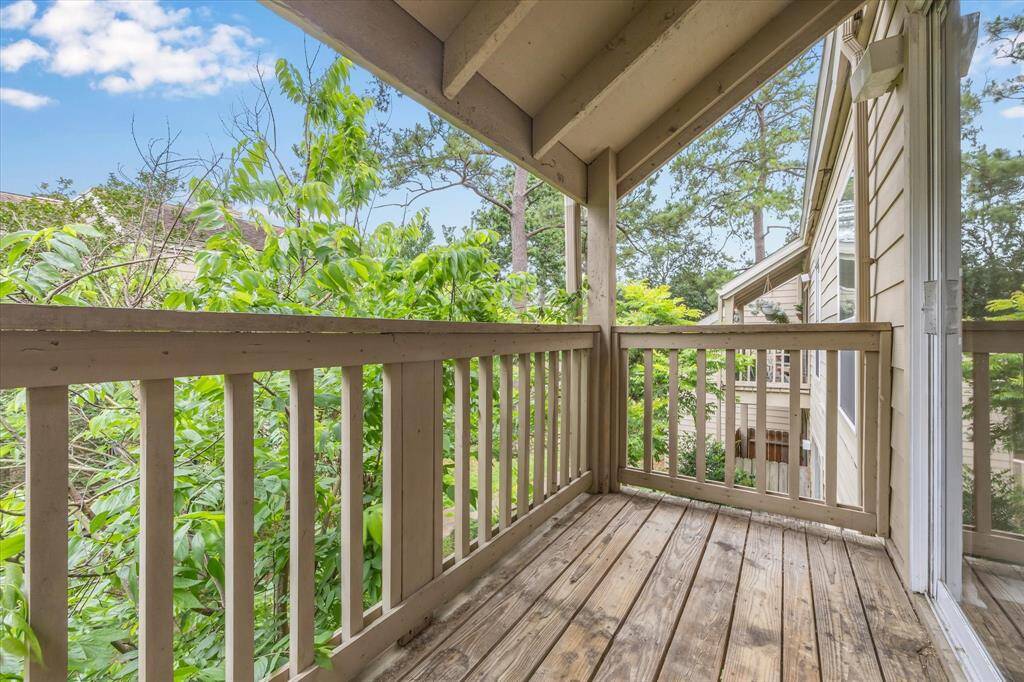 Covered Balcony is Accessible from the Living Room
