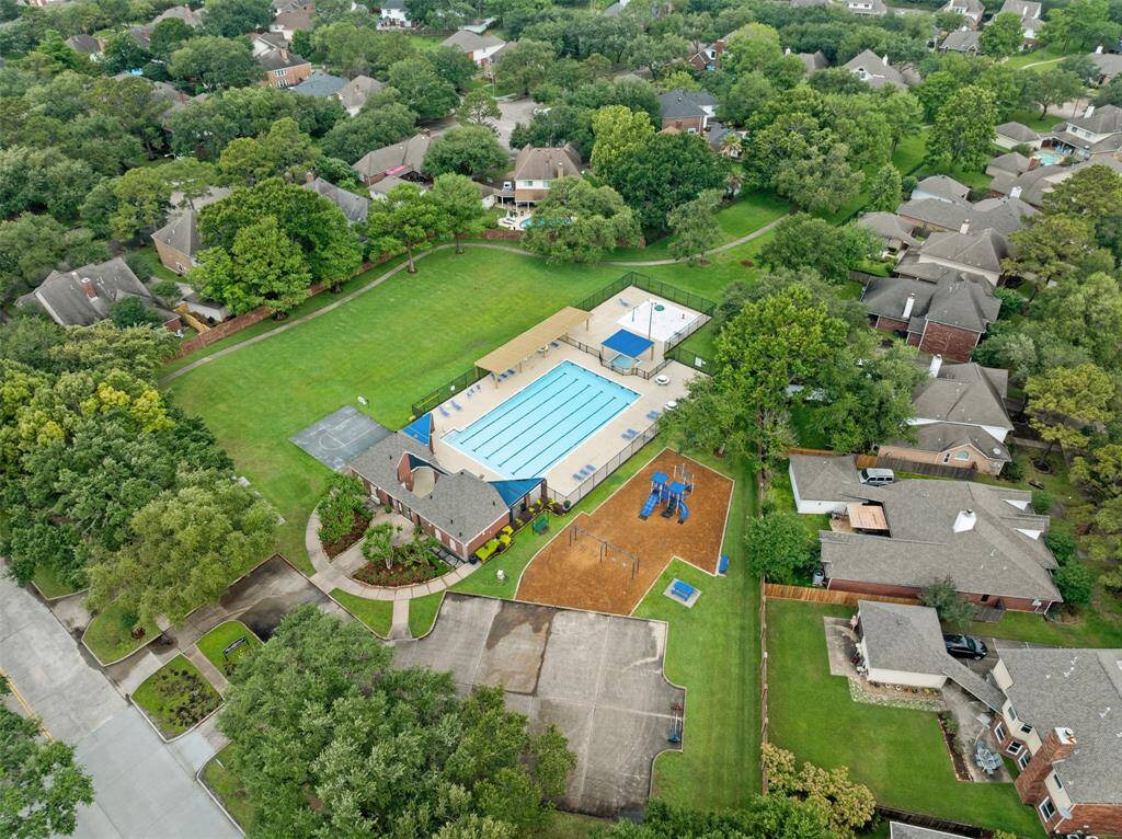 neighborhood pool and playground