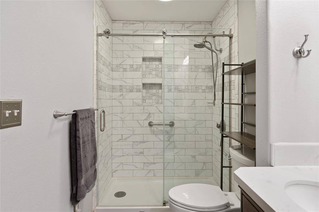 Primary Step in Shower