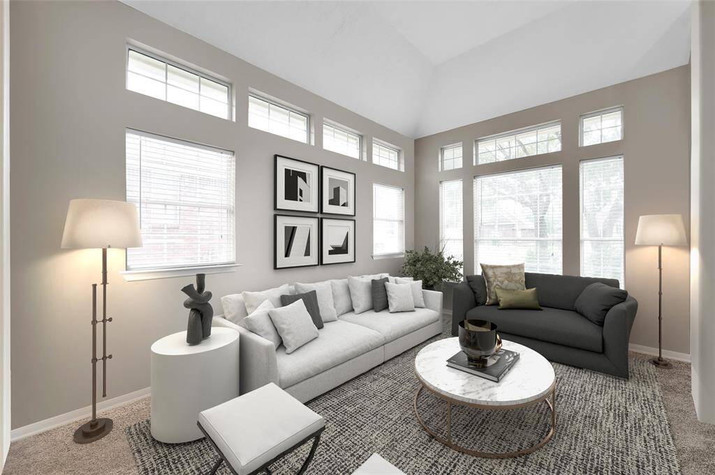 Living room - Virtually staged