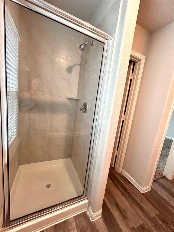 Stand up shower (accessible)