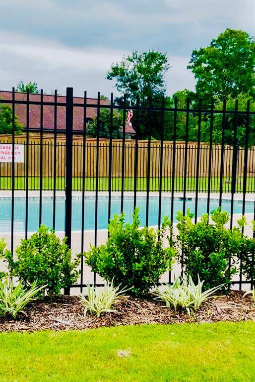 Gated Private Pool with deep and shallow ends. Ready for the hot Texas summer fun!