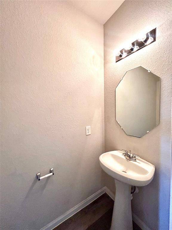 Half bath downstairs