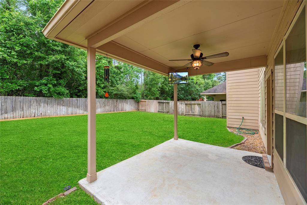 Back patio