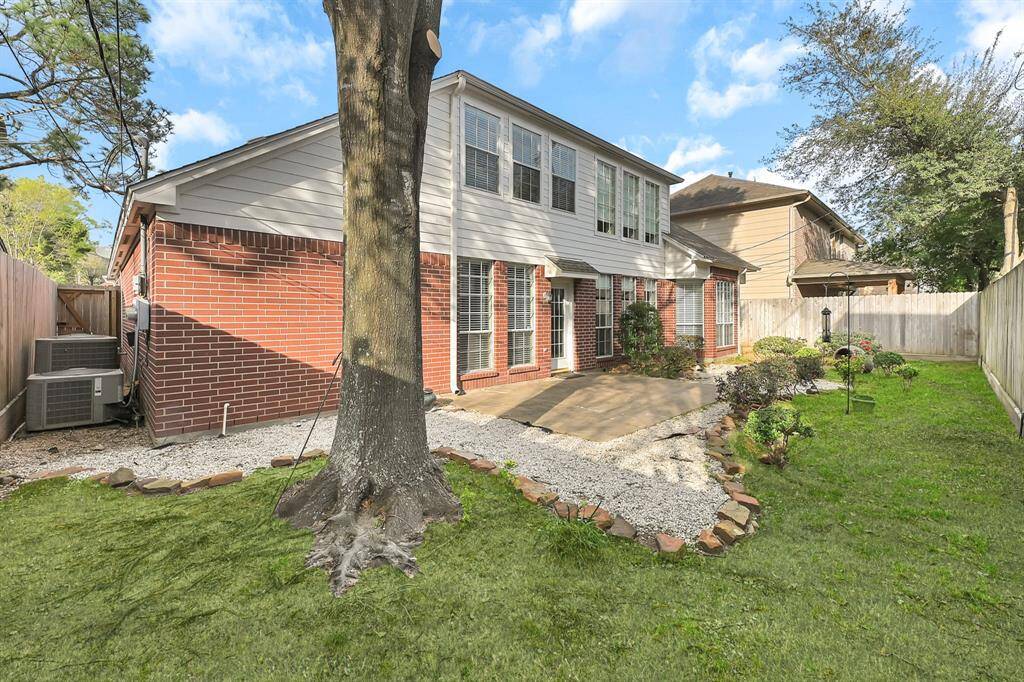 Rear of the  house