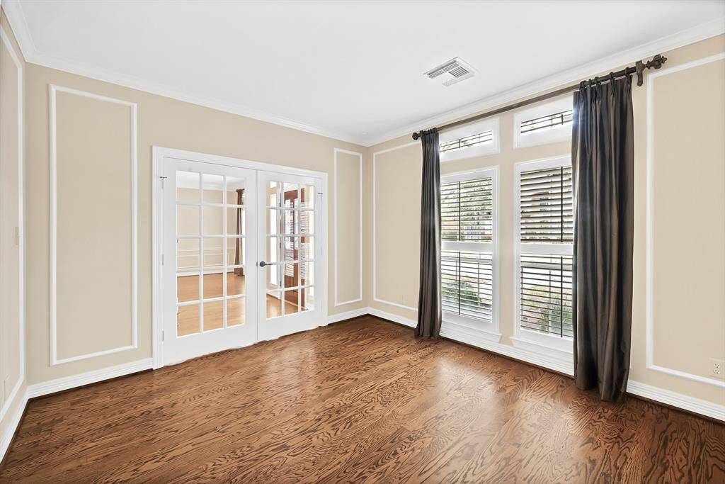 Study with French Doors