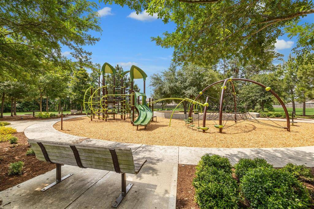 The nearby neighborhood park is a great community spot for the kids to play