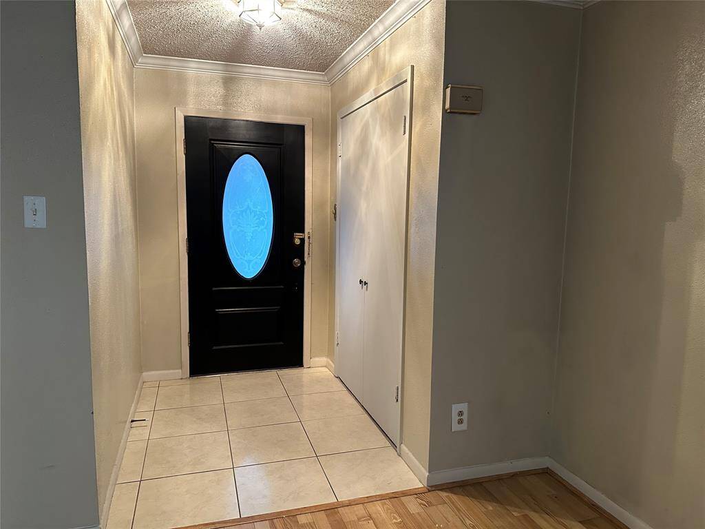 Entry door view