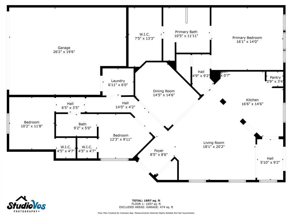 Floor Plan of home.
