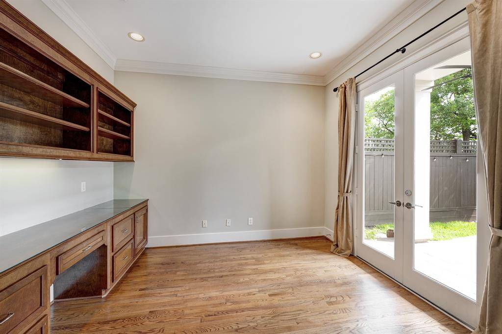 Study off of Family Room