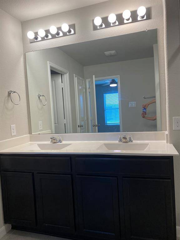 Primary Bathroom Double Sinks