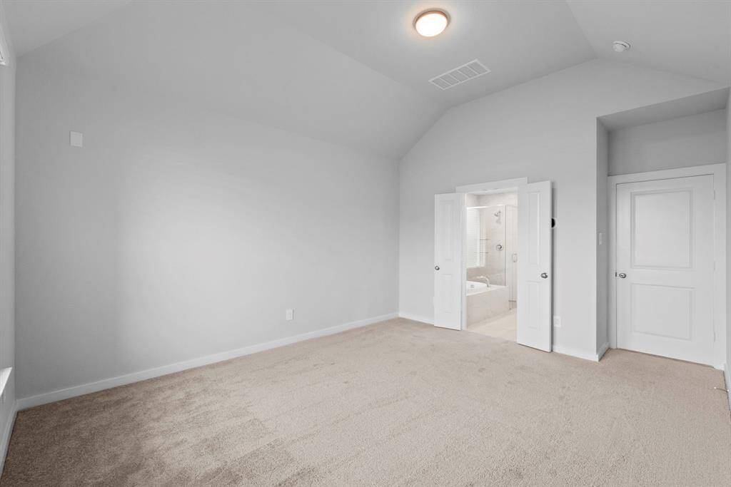 The primary bathroom.